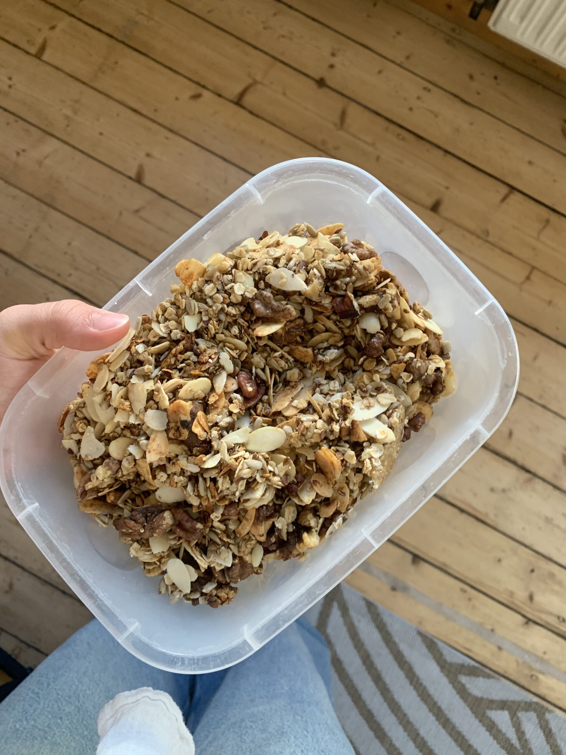 Saaten-Granola aus dem Airfryer granola