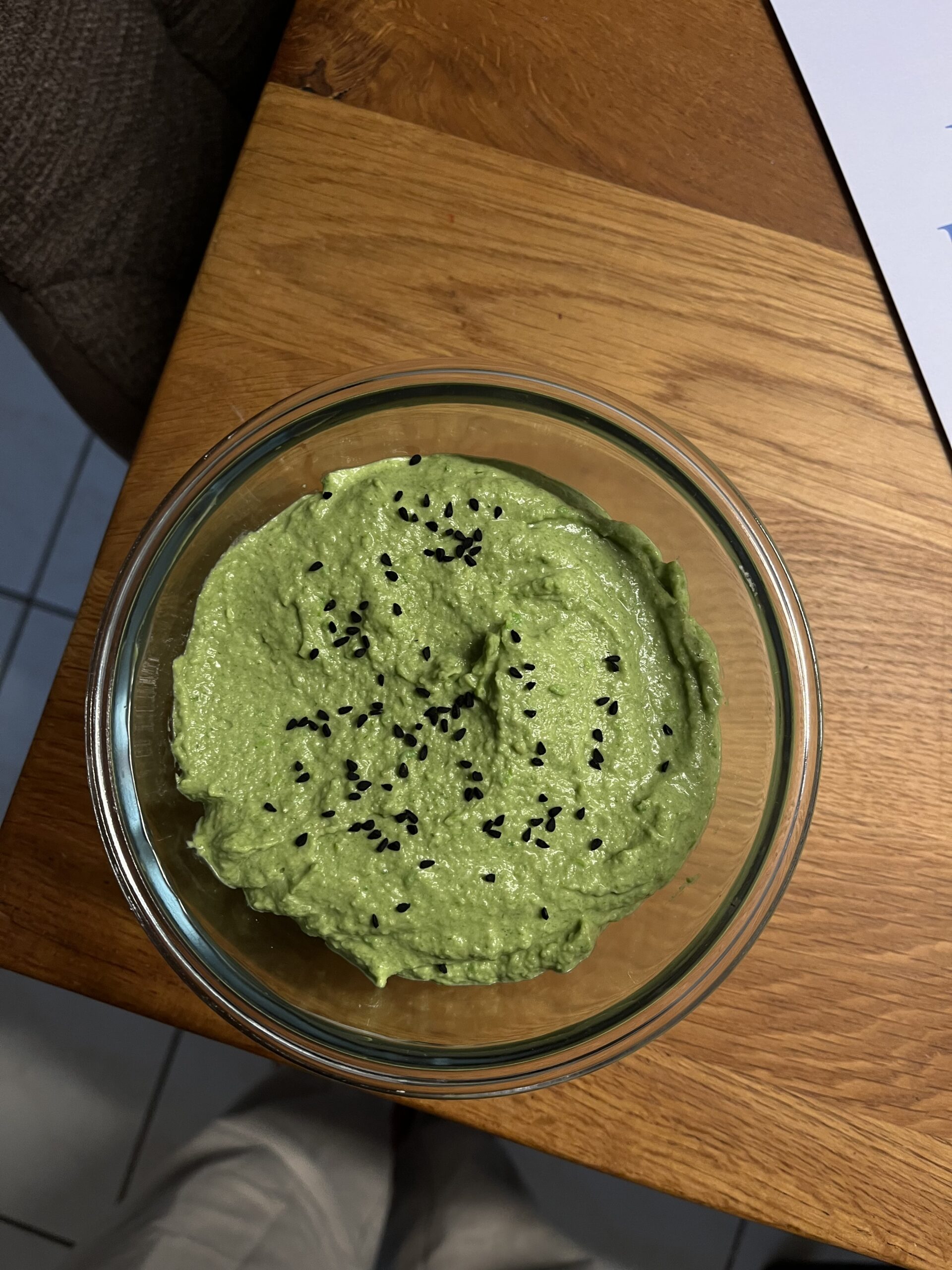 Grüner Hummus á la Veronika hummus